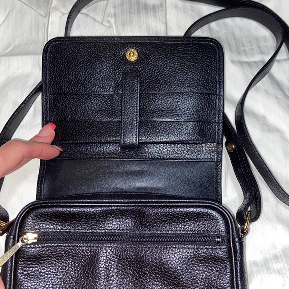 Like new Longchamp Leather Crossbody Bag - Picture 6 of 12